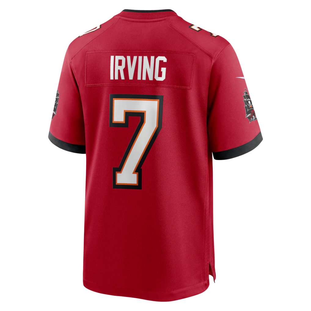 Trusc TB.Buccaneers #7 Bucky Irving Red Game Stitched Jerseys