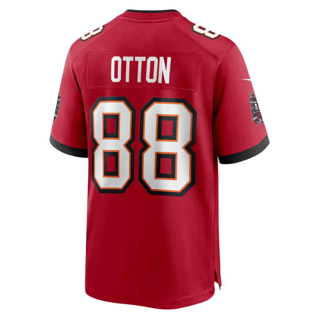 Trusc TB.Buccaneers #88 Cade Otton Red Game Player Stitched Jerseys
