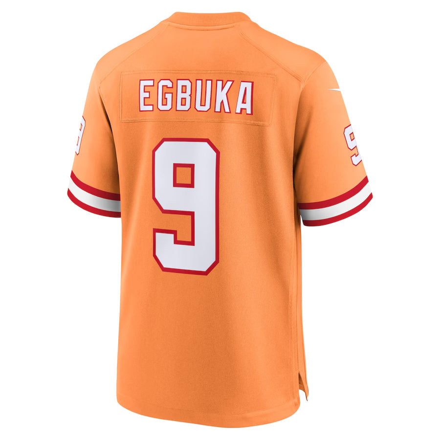 Trusc TB.Buccaneers #9 Emeka Egbuka Player Orange Home Game Stitched Jerseys