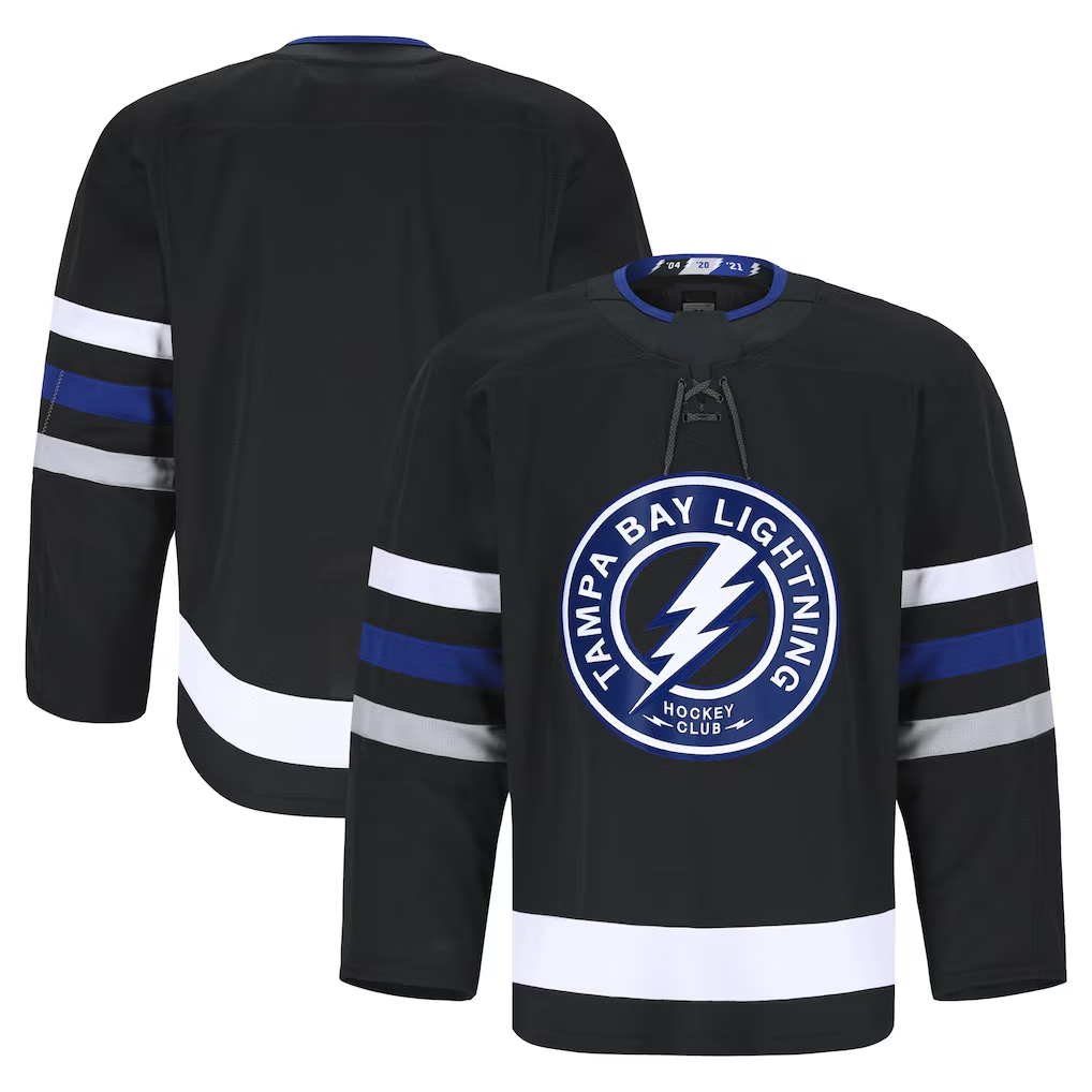 Trusc TB.Lightning Black Alternate Authentic Pro Jerseys