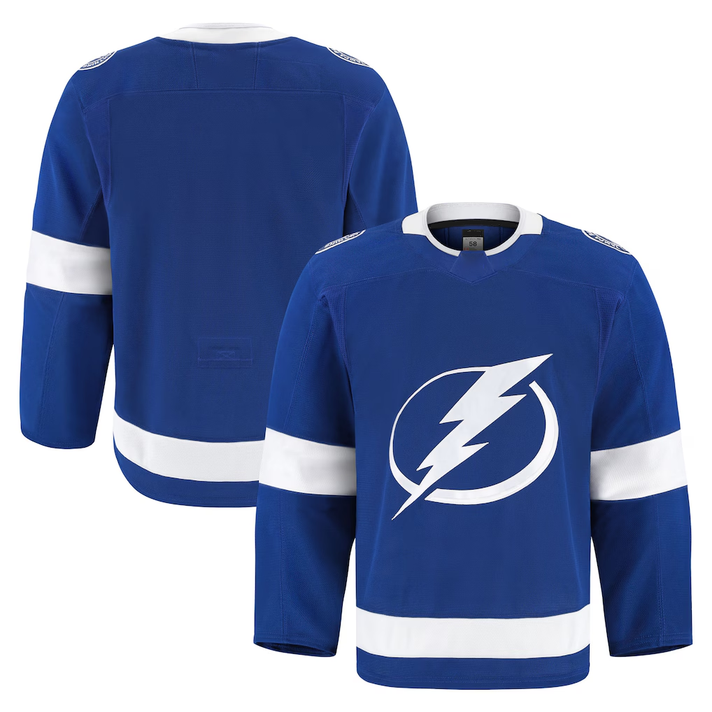 Trusc TB.Lightning Blue Home Authentic Pro Jerseys