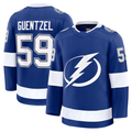Trusc TB.Lightning #59 Jake Guentzel Blue Home Premium Jerseys