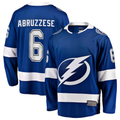 Trusc TB.Lightning #6 Nick Abruzzese Blue Home Breakaway Jerseys