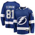 Trusc TB.Lightning #81 Erik Cernak Blue Home Breakaway Player Jerseys