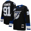 Trusc TB.Lightning #91 Steven Stamkos Mitchell & Ness Black 2008?09 Power Play Jerseys