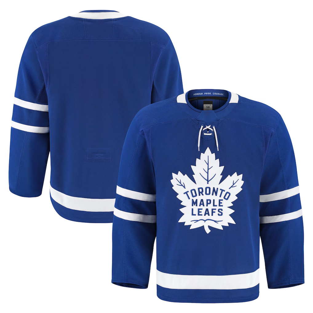 Trusc T.Maple Leafs Blue Home Authentic Pro Jerseys
