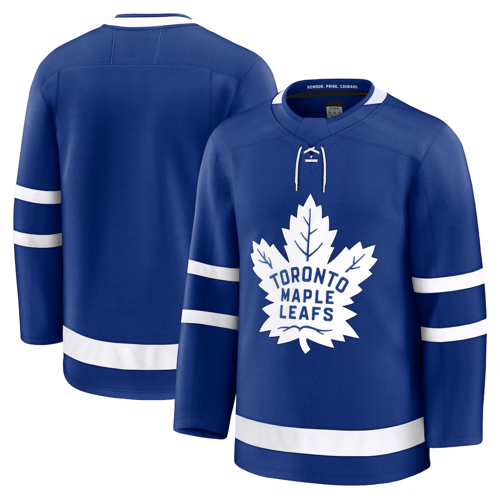 Trusc T.Maple Leafs Blue Home Premium Jerseys