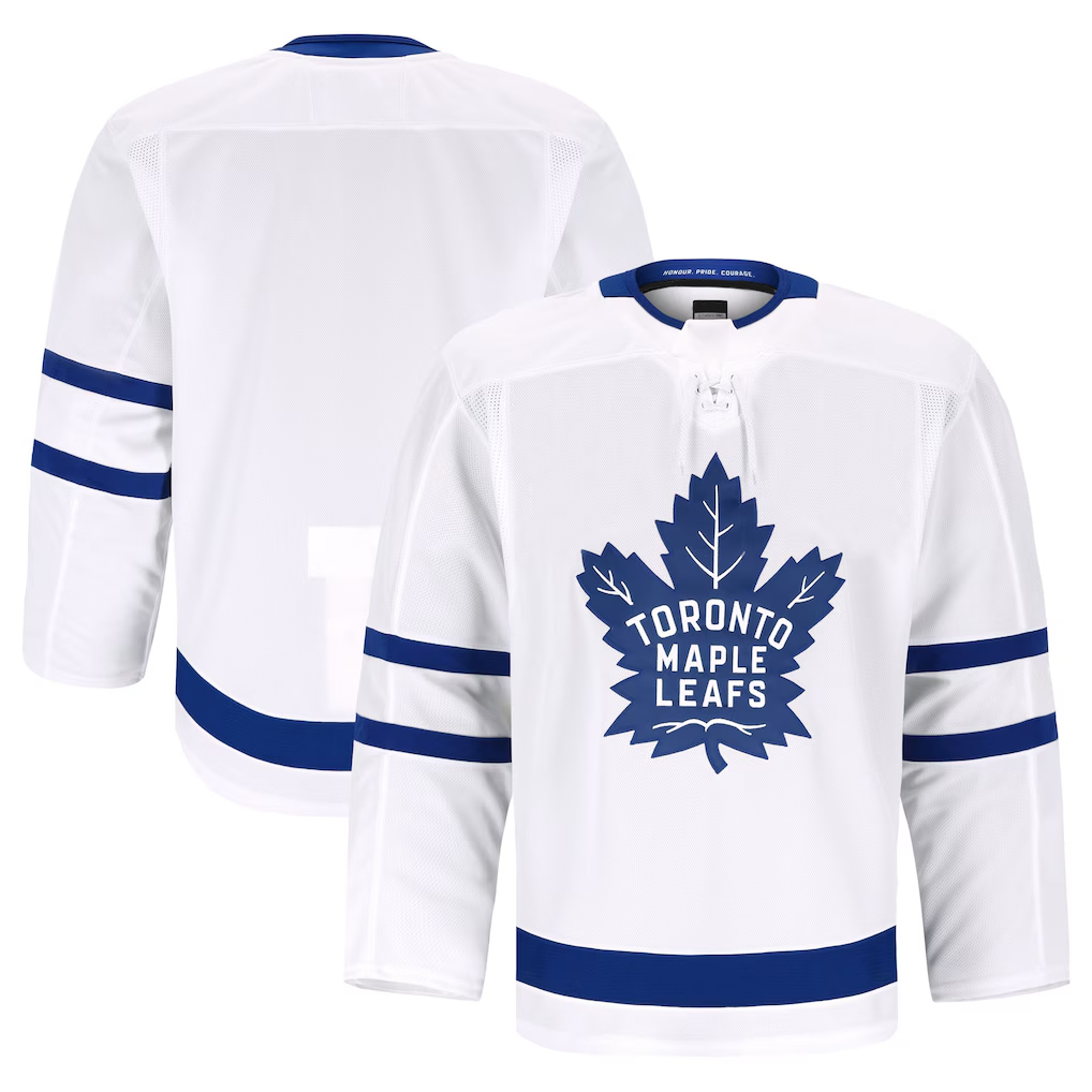 Trusc T.Maple Leafs White Away Authentic Pro Jerseys