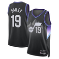 Trusc U.Jazz #19 Ace Bailey Black Swingman Player Jerseys - Statement Edition