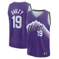 Trusc U.Jazz #19 Ace Bailey Fanatics Purple Fast Break Replica Jerseys - Icon Edition