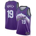 Trusc U.Jazz #19 Ace Bailey Purple Swingman Jerseys - Icon Edition