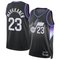 Trusc U.Jazz #23 Lauri Markkanen Black 2024-2025 Swingman Jerseys - Statement Edition