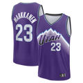 Trusc U.Jazz #23 Lauri Markkanen Fanatics Purple Fast Break Replica Jerseys - Icon Edition