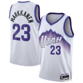 Trusc U.Jazz #23 Lauri Markkanen White Swingman Jerseys - Association Edition