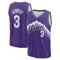 Trusc U.Jazz #3 Keyonte George Fanatics Purple Fast Break Jerseys - Icon Edition