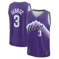 Trusc U.Jazz #3 Keyonte George Fanatics Purple Fast Break Replica Jerseys - Icon Edition