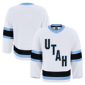Trusc U.Mammoth White Away Authentic Pro Jerseys