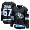 Trusc U.Mammoth #67 Lawson Crouse Black Home Breakaway Player Jerseys