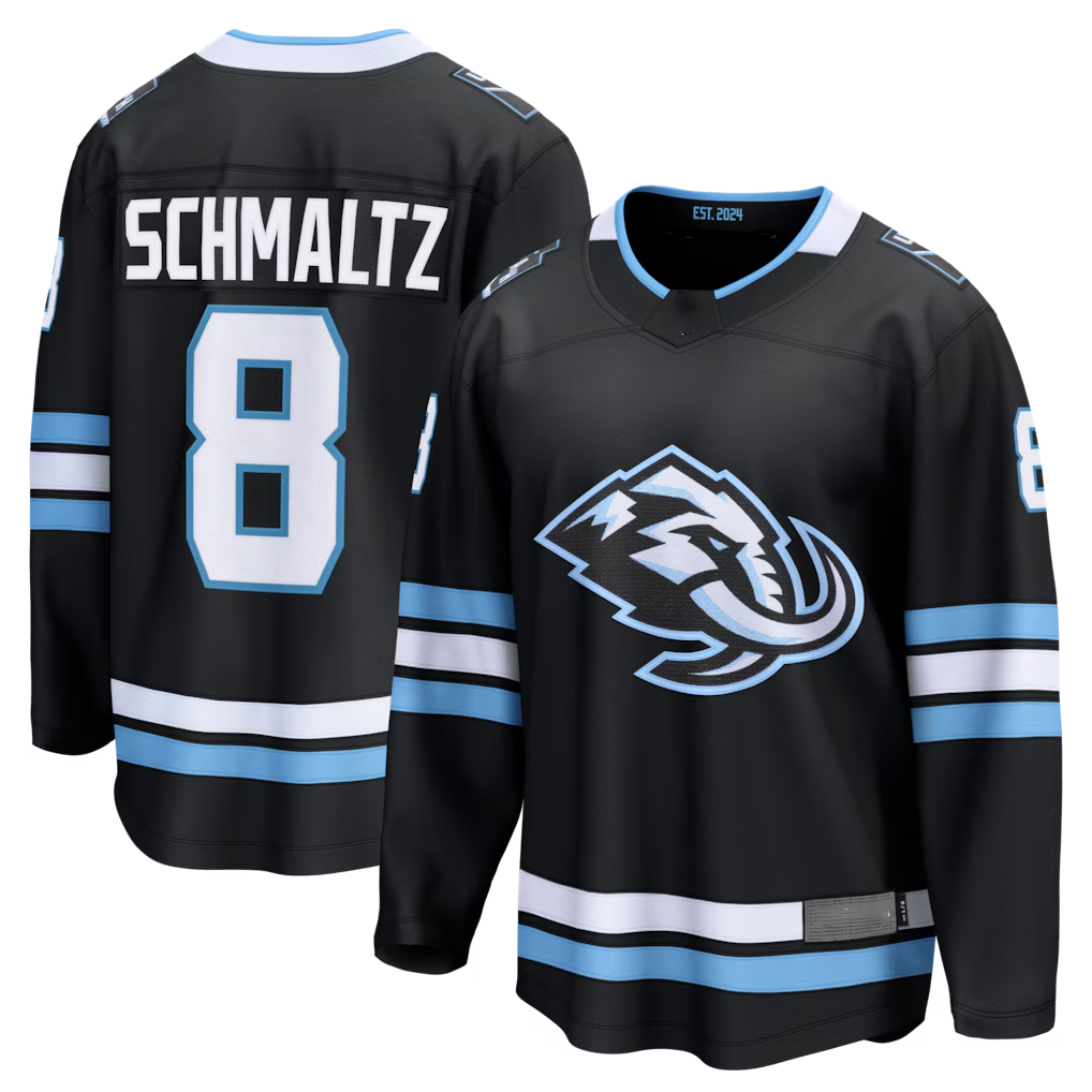 Trusc U.Mammoth #8 Nick Schmaltz Black Home Breakaway Jerseys