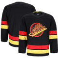 Trusc V.Canucks Black Alternate Authentic Pro Jerseys