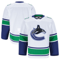 Trusc V.Canucks White Away Authentic Pro Jerseys