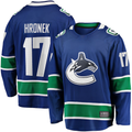 Trusc V.Canucks #17 Filip Hronek Blue Home Breakaway Jerseys