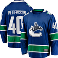 Trusc V.Canucks #40 Elias Pettersson Blue Home Breakaway Jerseys