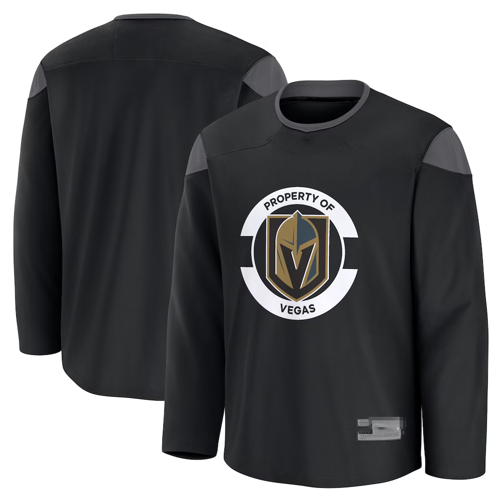 Trusc V.Golden Knights Black Practice Jerseys