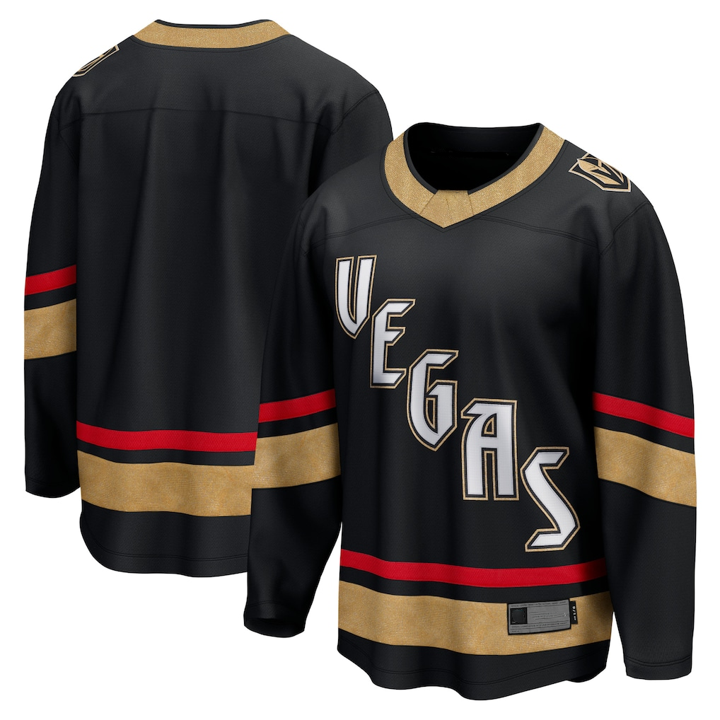 Trusc V.Golden Knights Black Special Edition 2.0 Breakaway Blank Jerseys
