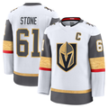 Trusc V.Golden Knights #61 Mark Stone White Away Premium Jerseys