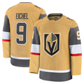 Trusc V.Golden Knights #9 Jack Eichel Gold Home Premium Jerseys