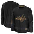 Trusc W.Capitals Black 2024 Military Appreciation Practice Jerseys