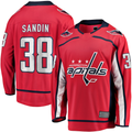 Trusc W.Capitals #38 Rasmus Sandin Red Home Breakaway Jerseys