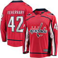 Trusc W.Capitals #42 Martin Fehervary Red Home Breakaway Player Jerseys