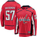 Trusc W.Capitals #57 Trevor van Riemsdyk Red Home Breakaway Jerseys