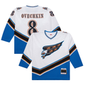 Trusc W.Capitals #8 Alexander Ovechkin Mitchell & Ness White 2005-06 Power Play Jerseys