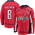 Trusc W.Capitals #8 Alexander Ovechkin Red Captain Patch Home Breakaway Jerseys