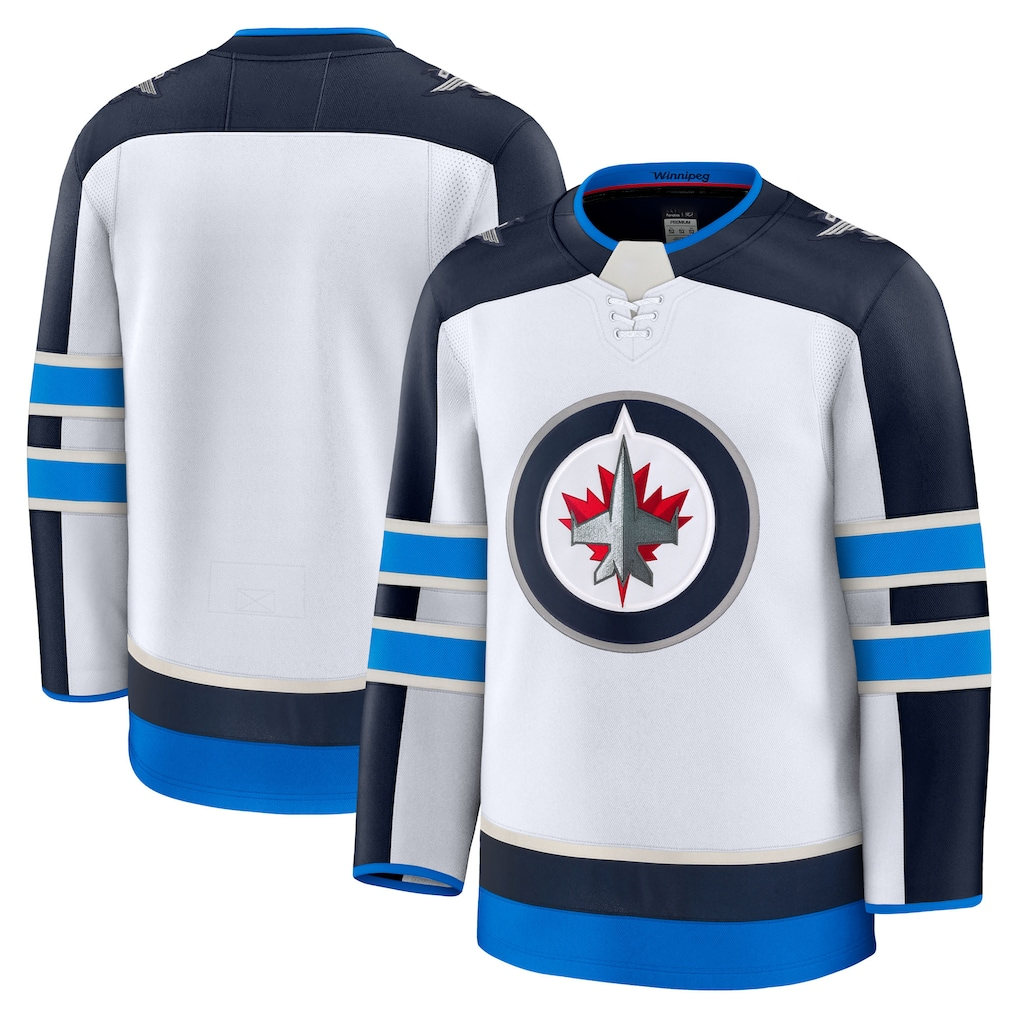 Trusc W.Jets White Away Premium Jerseys