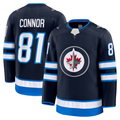 Trusc W.Jets #81 Kyle Connor Navy Home Premium Jerseys