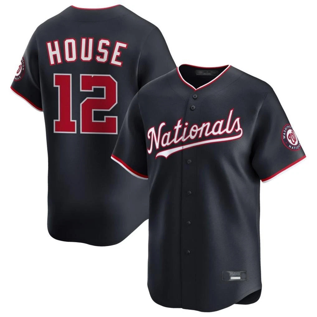 Trusc W.Nationals #12 Brady House Player Navy Alternate Limited Game Stitched Jerseys