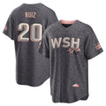 Trusc W.Nationals #20 Keibert Ruiz Player Gray City Connect Stitched Jerseys