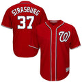 Trusc W.Nationals #37 Stephen Strasburg Player Red Cool Alternate Player Stitched Jerseys