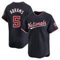 Trusc W.Nationals #5 CJ Abrams Player Navy Blue Replica Stitched Jerseys