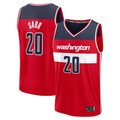 Trusc W.Wizards #20 Alex Sarr Red Fast Break Replica Jerseys - Icon Edition
