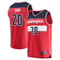Trusc W.Wizards #20 Alexandre Sarr Red Fast Break Replica Player Jerseys - Icon Edition