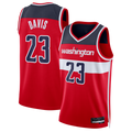 Trusc W.Wizards #23 Anthony Davis Red Swingman Jerseys - Icon Edition