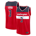 Trusc W.Wizards #3 Trae Young Red Fast Break Jerseys - Icon Edition
