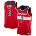 Trusc W.Wizards #3 Trae Young Red Swingman Jerseys - Icon Edition