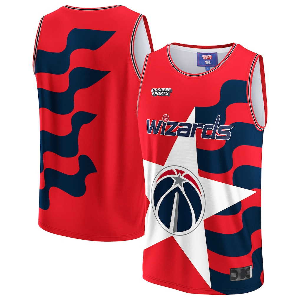 Trusc W.Wizards & KidSuper Studios by Red Hometown Jerseys
