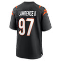 Trusc C.Bengals #97 Dexter Lawrence II Black Game Stitched Jerseys